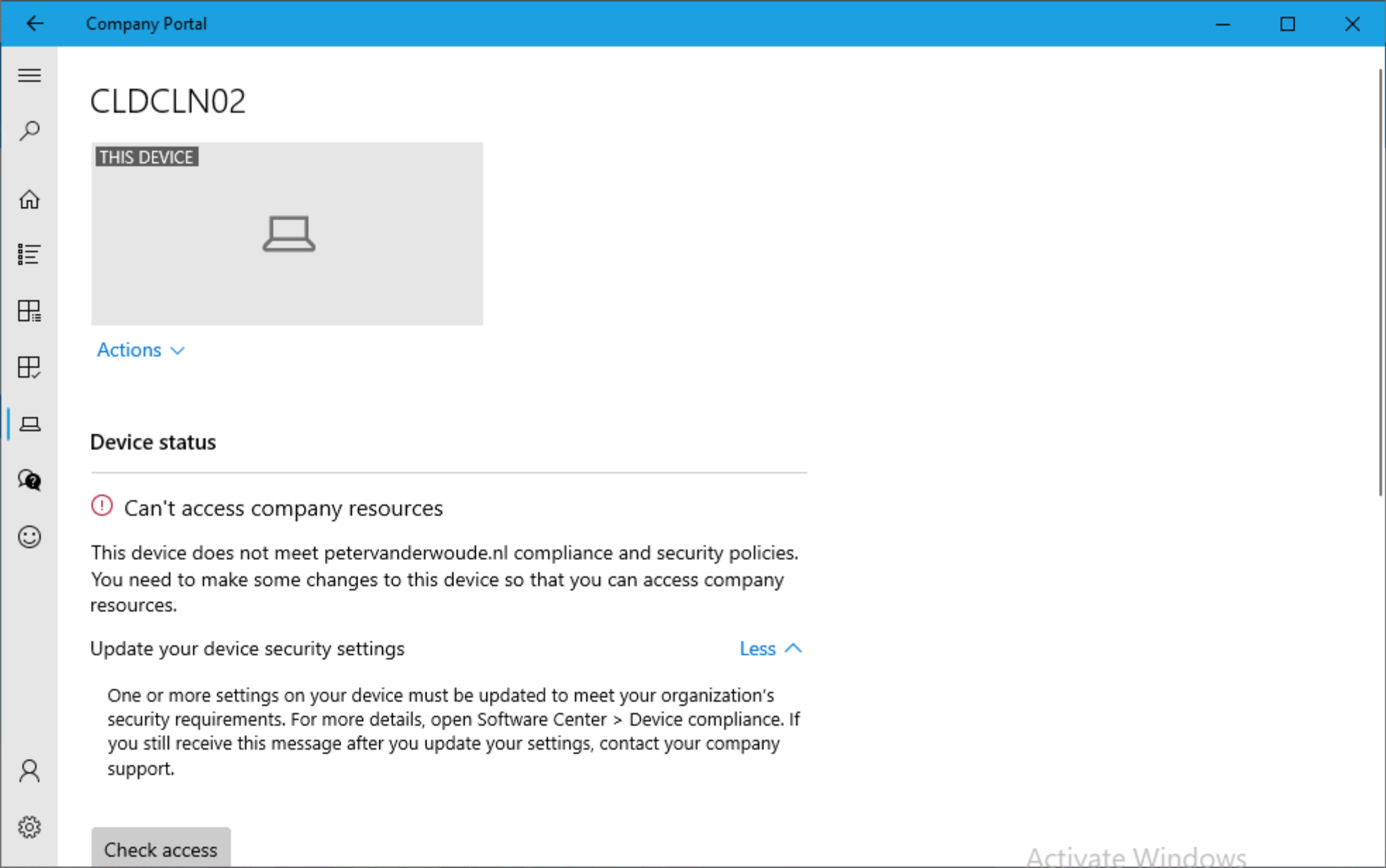 Device compliance based on custom configuration baselines All about