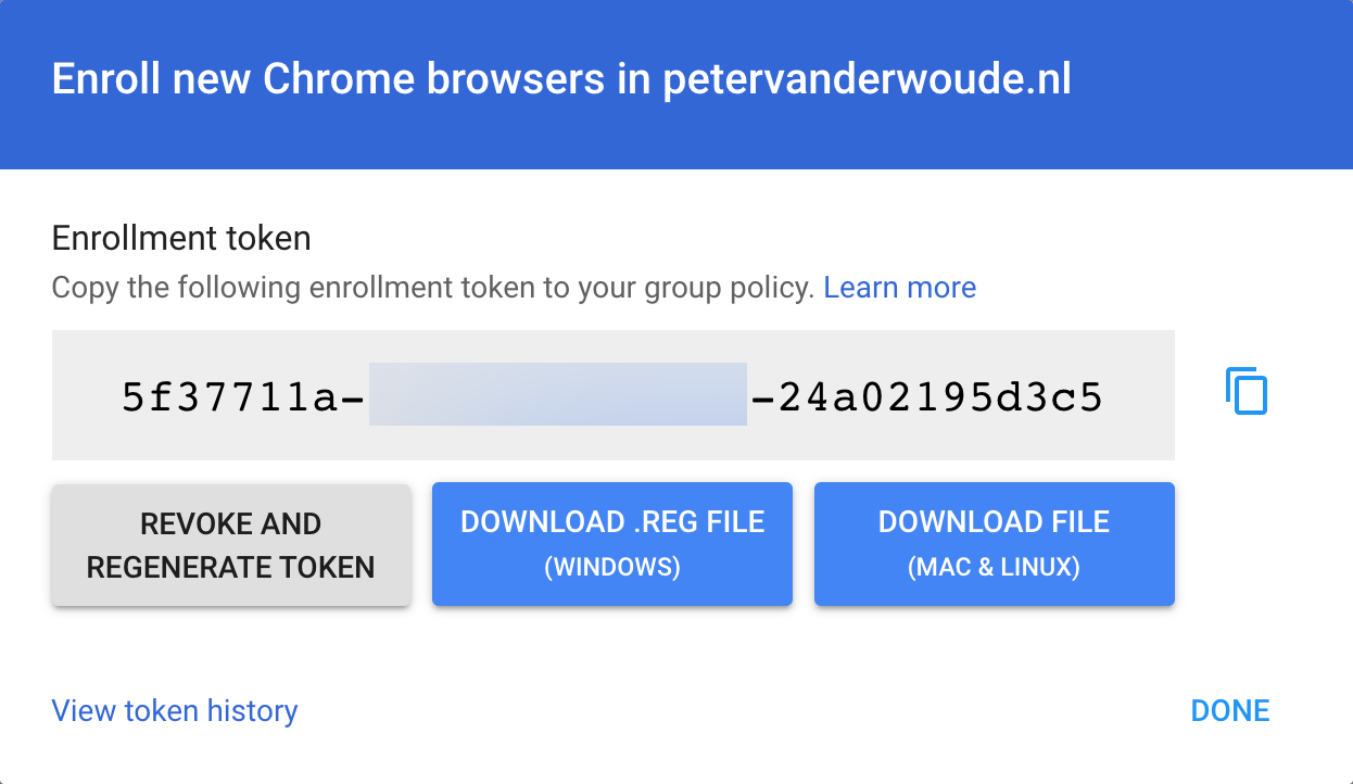 Simplifying management of the Google Chrome browser All about