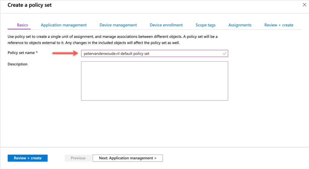 intune policy user rights assignment
