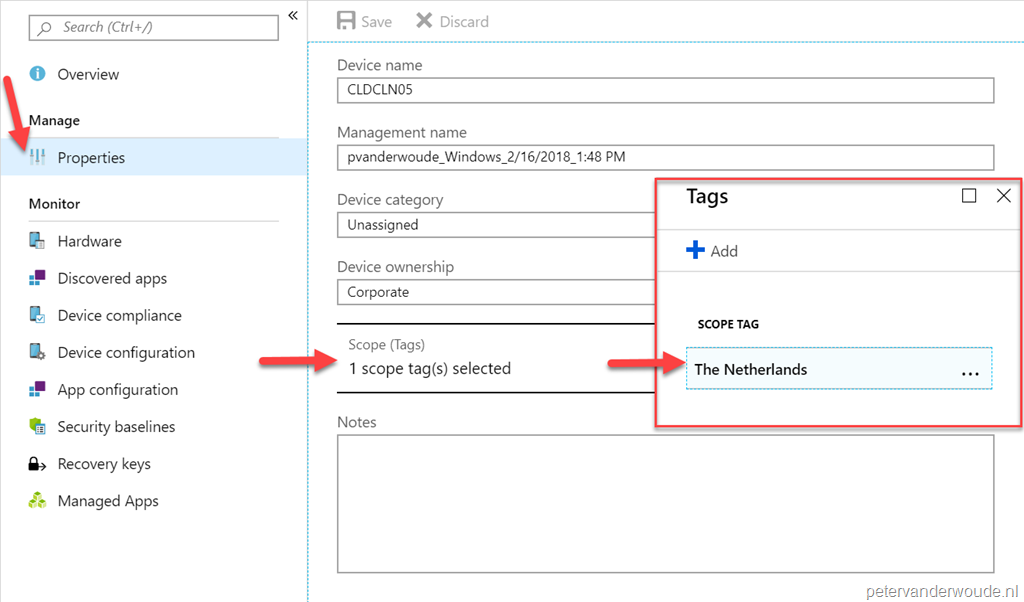 Quick tip Assign scope tags to devices by using security groups All about Microsoft Intune