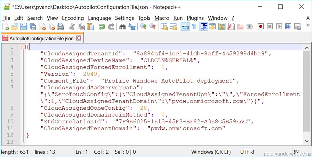 Offline Windows Autopilot deployment profile All about Microsoft Intune