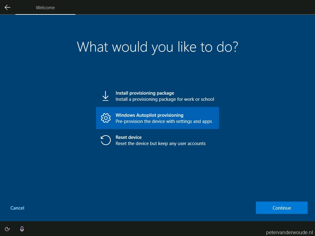 Windows Autopilot white glove service All about Microsoft Intune